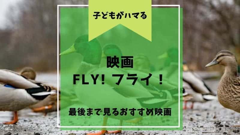 fly フライ カモ グウェン マック エリン ダンおじさん 映画 子ども おすすめ